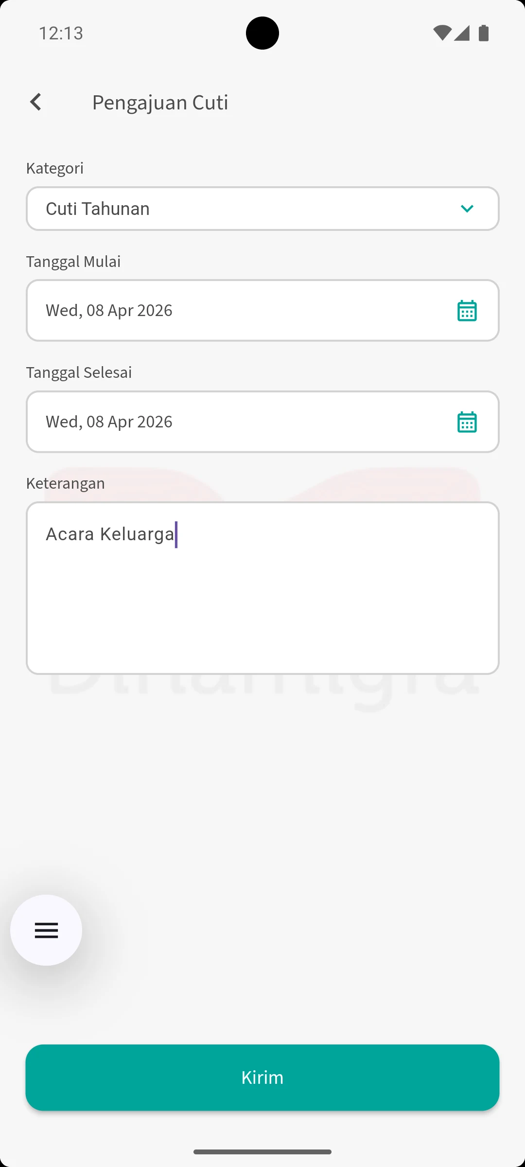 Pillar HR screenshot